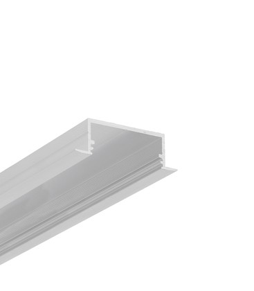 2m aluprofil VARIO30-06 ACDE-9/U9 - Ubehandlet aluminium, innebygd, LED-skinne 2m aluprofil VARIO30-06 ACDE-9/U9 - Ubehandlet aluminium, innebygd, LED-skinne