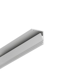 LED profil 1m aluprofil CABI12 E - Anodisert, hjørne, LED-skinne