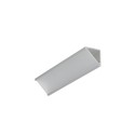1m aluminiumsprofil CABI12 DUO E - Anodisert, hjørne, LED skinne