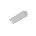 1m aluminiumsprofil CABI12 DUO E - Ubehandlet aluminium, hjørne, LED skinne