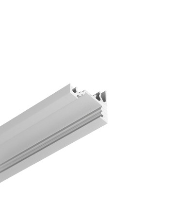 2m aluminiumsprofil CORNER10 BC/UX - Anodisert, hjørne, LED skinne