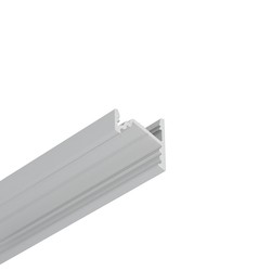 Hjørne 1m aluprofil CORNER10.V2 A1C/U1 - Anodisert, hjørne, LED skinne