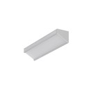 1m aluprofil CORNER12.V2 EF/U - Ubehandlet aluminium, hjørne, LED skinne