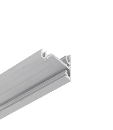 2m aluprofil CORNER14 EE7F/TY - Ubehandlet aluminium, hjørne, LED skinne 2m aluprofil CORNER14 EE7F/TY - Ubehandlet aluminium, hjørne, LED skinne