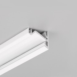 LED profil 2m aluminiumsprofil CORNER14 EE7F/TY - Hvit lakkert, hjørne, LED skinne