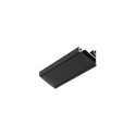 2m aluprofil CORNER16.V2 AC-6/TY - Sort anodisert, hjørne, LED skinne