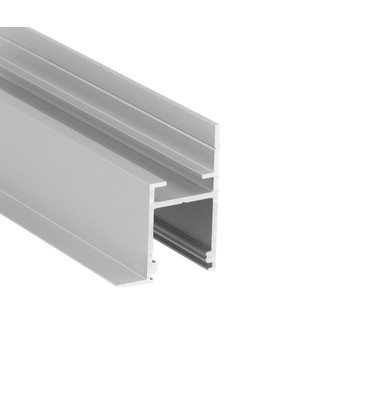 1m aluprofil FRAME14 BC/Q - Anodisert, innsparkling, LED skinne 1m aluprofil FRAME14 BC/Q - Anodisert, innsparkling, LED skinne
