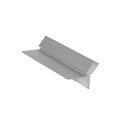 1m aluminiumsprofil GLOW12 DOWN A1C - Ubehandlet aluminium, innsparkling, LED skinne