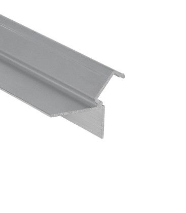 2m aluprofil GLOW12 DOWN A1C - Ubehandlet aluminium, innsparkling, LED-skinne 2m aluprofil GLOW12 DOWN A1C - Ubehandlet aluminium, innsparkling, LED-skinne