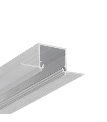 2m aluprofil LINEA-IN20 TRIMLESS EE7F - Ubehandlet aluminium, innsparkling, LED skinne 2m aluprofil LINEA-IN20 TRIMLESS EE7F - Ubehandlet aluminium, innsparkling, LED skinne