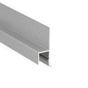 1m aluprofil OMNI10 AC2 - Anodisert, innsparkling, LED-skinne