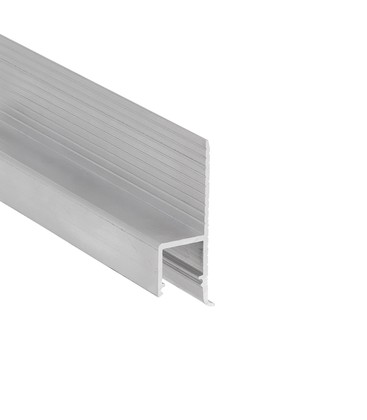 2m aluprofil OMNI10 AC2 - Ubehandlet aluminium, innsparkling, LED skinne 2m aluprofil OMNI10 AC2 - Ubehandlet aluminium, innsparkling, LED skinne