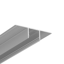 LED profil 2m aluminiumsprofil PLANE14 IN BC3 - Anodisert, innsparkling, LED-skinne