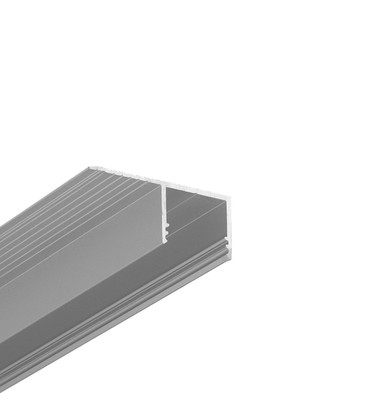 2m aluminiumsprofil PLANE14 SIDE BC3 - Anodisert, innsparkling, LED skinne 2m aluminiumsprofil PLANE14 SIDE BC3 - Anodisert, innsparkling, LED skinne