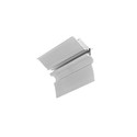 2m aluprofil SMOOTH12 BC/Q9 - Ubehandlet aluminium, innsparkling, LED-skinne