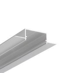 LED profil 2m aluprofil VARIO30-04 ACDE-9 - Anodisert, innsparkling, LED skinne