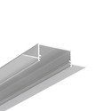2m aluprofil VARIO30-04 ACDE-9 - Anodisert, innsparkling, LED skinne