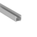 1m aluprofil FLOOR12 K/U - Anodisert, flisprofil, LED skinne