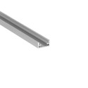 1m aluminiumsprofil FLOOR8 K - Anodisert, flisprofil, LED skinne