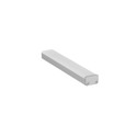 1m aluminiumsprofil FLOOR8 K - Anodisert, flisprofil, LED skinne