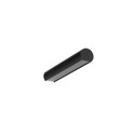 1m aluminiumsprofil PEN12 CJ - Sort lakert