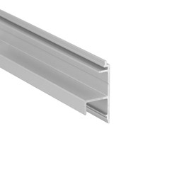 Arkitektonisk 1m aluminiumsprofil WAY10 C - Anodisert