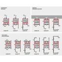 1m profil for strømtilførsel VARIO30-08 - Anodisert