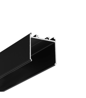 2m profil for strømforsyning VARIO30-08 - Sort anodisert