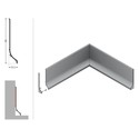 1m avslutningsprofil BASE - Anodisert