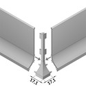 2m avslutningsprofil BASE - Anodisert