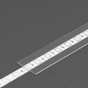 2m deksel A6 SLIDE - Klart
