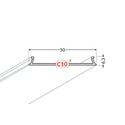 2m deksel C10 CLICK - Bred