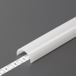 Deksel 2m dekke D CLICK - Melkehvit
