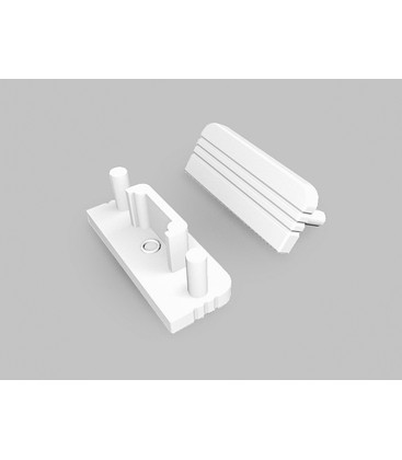 1 stk. Endestykke SURFACE10 GEN2 - Hvit 1 stk. Endestykke SURFACE10 GEN2 - Hvit