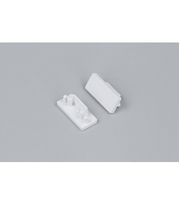 1 stk. Endestykke SURFACE10.V2 - Hvit 1 stk. Endestykke SURFACE10.V2 - Hvit
