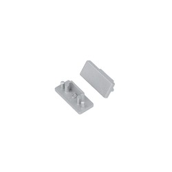 Ender 1 stk. Endestykke SURFACE10.V2 - Sølvfarget