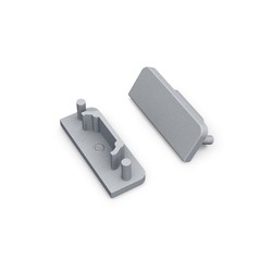 Ender 1 stk. Endestykke SURFACE14 GEN2 - Sølvfarget