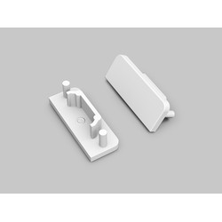 Ender 1 stk. Endestykke SURFACE14 GEN2 - Hvit