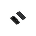 1 stk. Endestykke SURFACE14.V2 - Svart