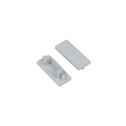 Ender 1 stk. Endestykke SURFACE14.V2 - Grå