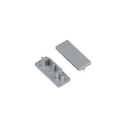 Ender 1 stk. Endestykke SURFACE14.V2 - Sølvfarget
