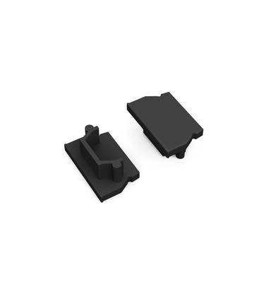 1 stk. Endestykke UNI12 GEN2 - Svart 1 stk. Endestykke UNI12 GEN2 - Svart
