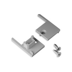 Ender 1 stk. Endestykke UP-TILE10 - Grå