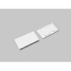 Ender 1 stk. Endestykke LINEA20-E7 - Hvit