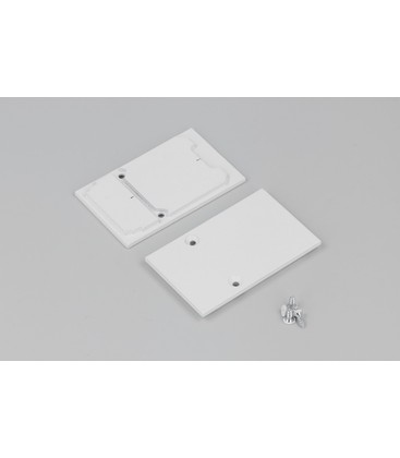 1 stk. Endestykke COMBO30-01A - Metall, hvit 1 stk. Endestykke COMBO30-01A - Metall, hvit