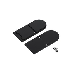 Ender 1 stk. Endestykke COMBO30-01A-D9 - Metall, svart