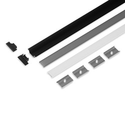 Sett 2m sett GROOVE10.V2 + C CLICK - Sort anodisert