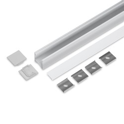 Sett 2m sett LINEA20 + F CLICK - Anodisert