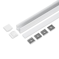 Sett 2m sett LINEA20 + F CLICK - Hvit