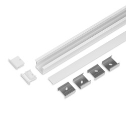 Sett 2m sett LINEA-IN20 + F CLICK - Hvit